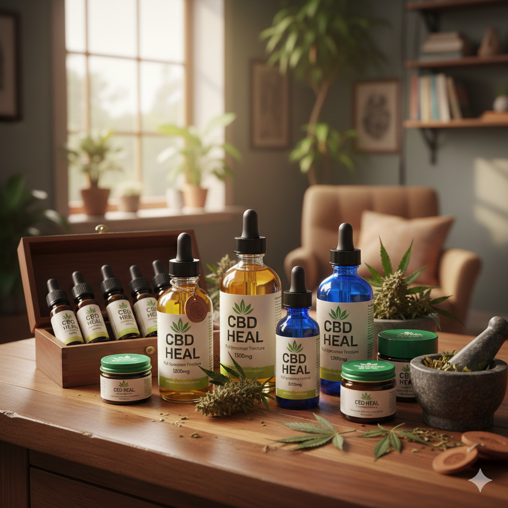 Przykładowy olejek CBD