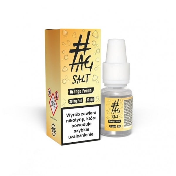 Liquid #TAG SALT Drinks 10ml Orange Fenda 20mg