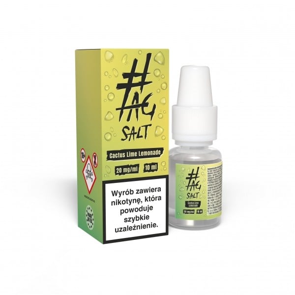 Liquid #TAG SALT Drinks 10ml Cactus Lime Lemonade 20mg
