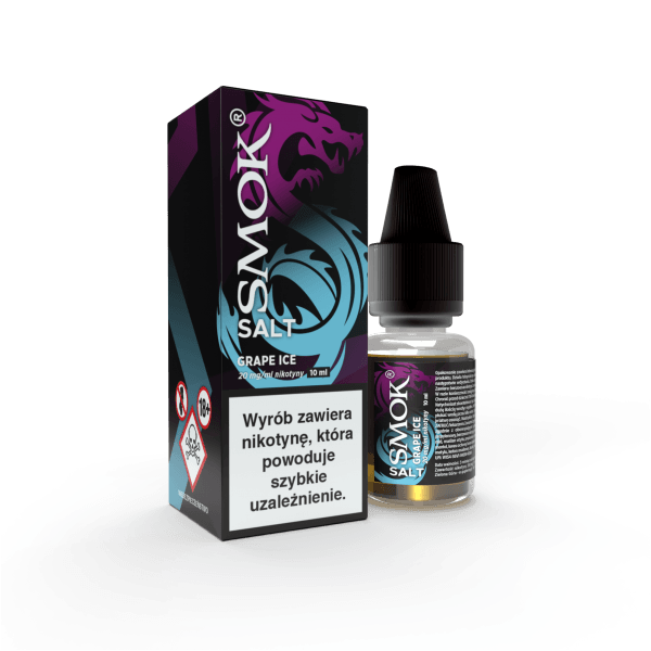 (15) Liquid SMOK Salt 10ml Grape Ice 20mg