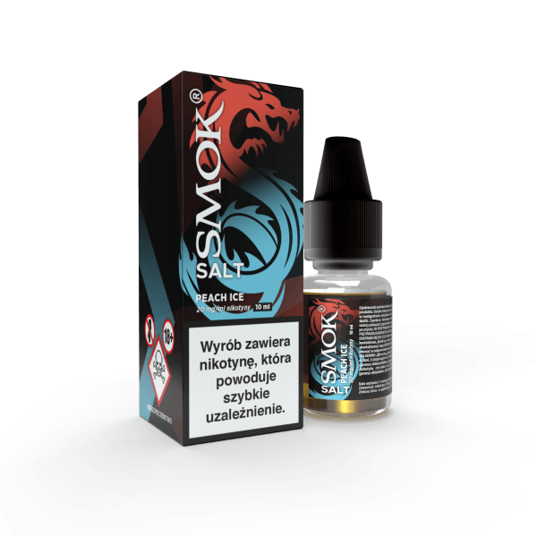 (18) Liquid SMOK Salt 10ml Peach Ice 20mg