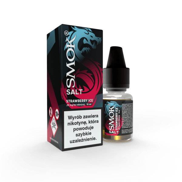 (3) Liquid SMOK Salt 10ml Strawberry Ice 20mg