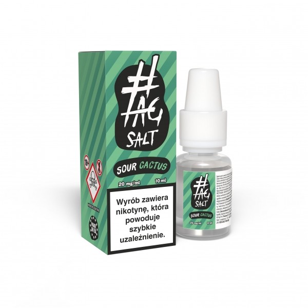 (3) Liquid #TAG Salt 10ml Sour Cactus 20mg