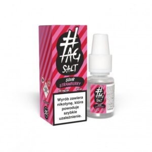 (7) Liquid #TAG Salt 10ml Sour Strawberry 20mg