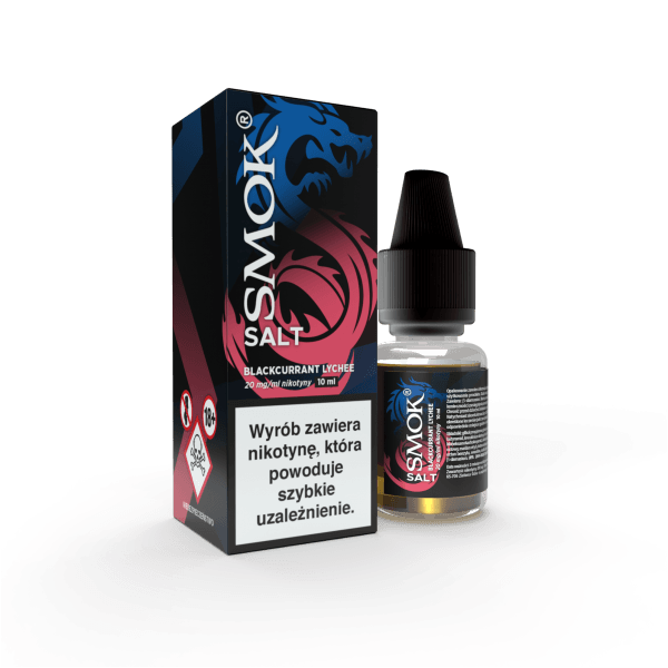 (7) Liquid SMOK Salt 10ml Blackcurrant Lychee 20mg