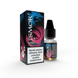 (8) Liquid Smok Salt 10ml Blue Raspberry Sour 20mg