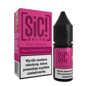 (1) Liquid SiC! Salt 10ml Wild Strawberry Ice 20mg