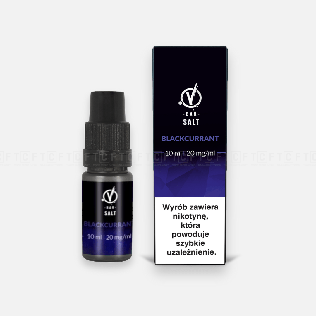 (13) Liquid vBAR Salt 10ml Blackcurrant 20mg