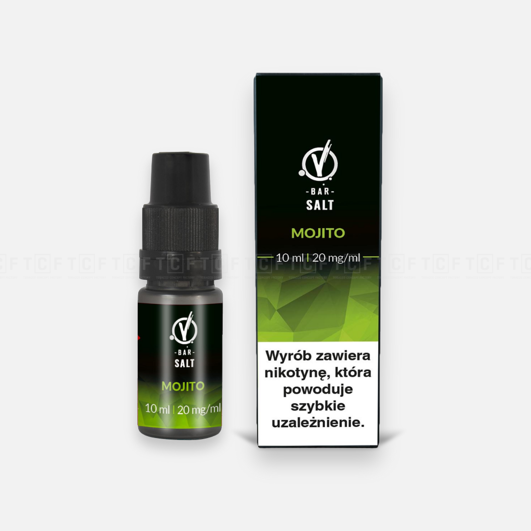 (15) Liquid vBAR Salt 10ml Mojito 20mg