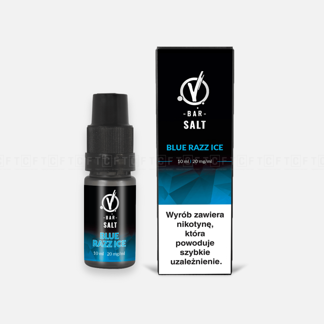 (17) Liquid vBAR Salt 10ml Blue Razz Ice 20mg