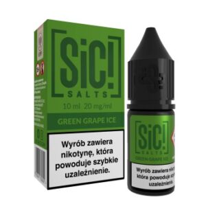 (20) Liquid SiC! Salt 10ml Green Grape Ice 20mg
