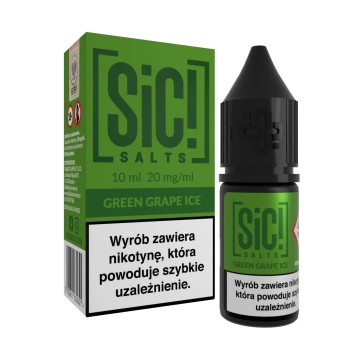 (20) Liquid SiC! Salt 10ml Green Grape Ice 20mg
