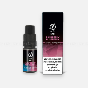 (24) Liquid vBAR Salt 10ml Raspberry Blueberry 20mg