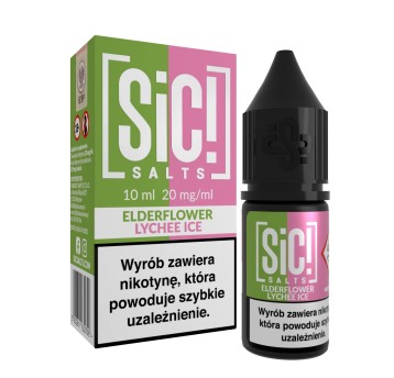 (24) Liquid SiC! Salt 10ml Elderflower Lychee Ice 20mg