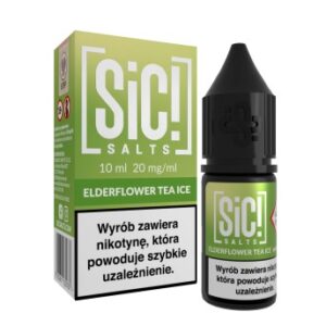 (25) Liquid SiC! Salt 10ml Elderflower Tea Ice 20mg