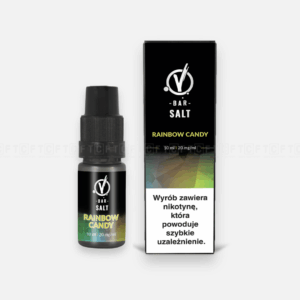 (25) Liquid vBAR Salt 10ml Rainbow Candy 20mg