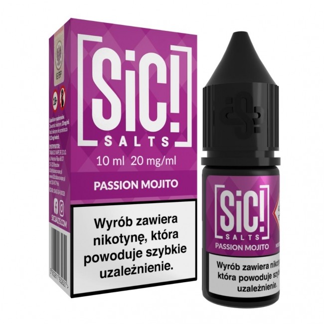 (27) Liquid SiC! Salt 10ml Passion Mojito 20mg