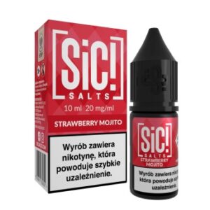 (28) Liquid SiC! Salt 10ml Mojito Strawberry 20mg
