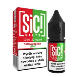 (30) Liquid SiC! Salt 10ml Strawberry Lime 20mg