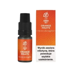 (30) Liquid vBAR Summer Salt 10ml Orange Fruits 20mg