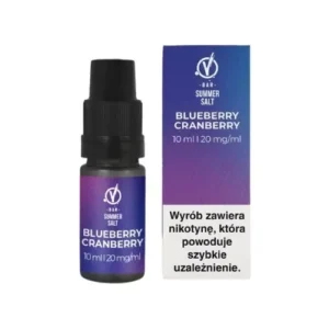 (32) Liquid vBAR Summer Salt 10ml Blueberry Cranberry 20mg