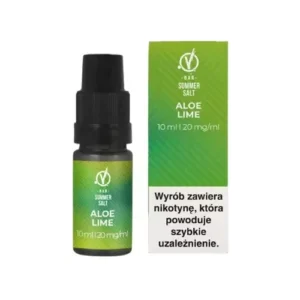 (33) Liquid vBAR Summer Salt 10ml Aloe Lime 20mg