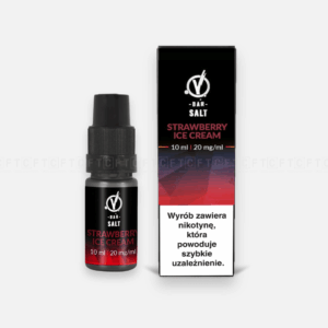(34) Liquid vBAR Salt 10ml Strawberry Ice Cream 20mg
