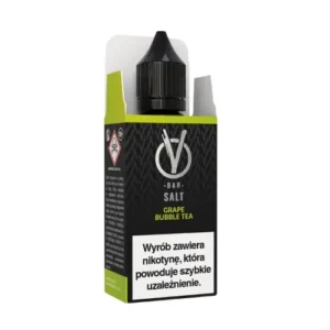 (36) Liquid vBAR Salt 10ml Grape Bubble Tea 20mg