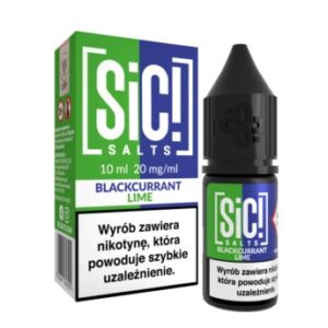 (37) Liquid SiC! Salt 10ml Blackcurrant Lime 20mg