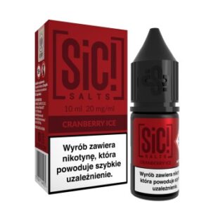 (38) Liquid SiC! Salt 10ml Cranberry Ice 20mg