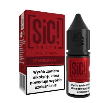 (38) Liquid SiC! Salt 10ml Cranberry Ice 20mg