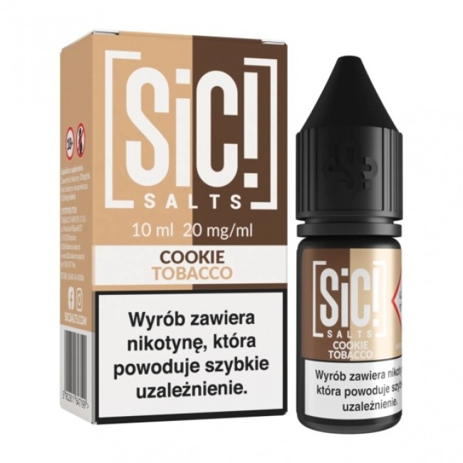 (43) Liquid SiC! Salt 10ml Cookie Tobacco 20mg