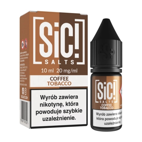 (44) Liquid SiC! Salt 10ml Coffee Tobacco 20mg