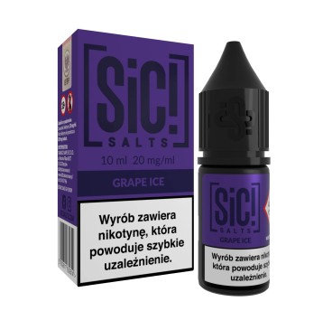 (5) Liquid SiC! Salt 10ml Grape Ice 20mg