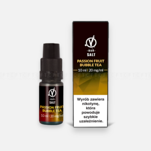 (7) Liquid vBAR Salt 10ml Passion Fruit Bubble Tea 20mg